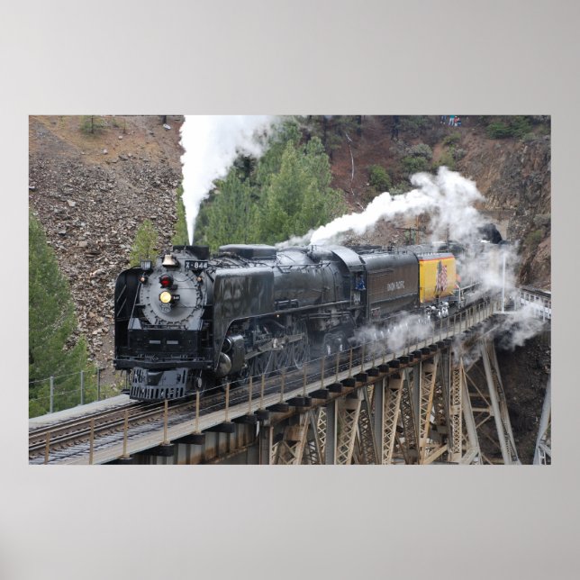 Union Pacific 844 Keddie Wye Poster (Framsidan)