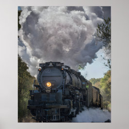 Union Pacific Big Boy 4014 på Hope Arkansas Poster