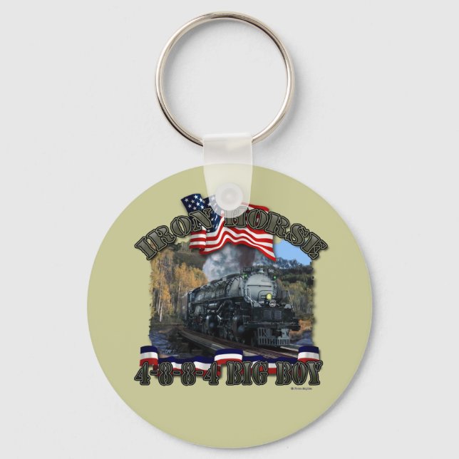 Union Pacific Big Boy Keychain Nyckelring (Framsida)