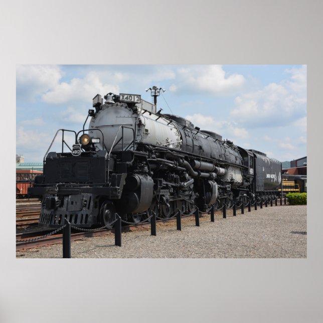 Union Pacific Big Boy nr X4012 Poster (Framsidan)