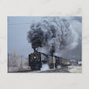 Union Pacific, No. 844 and No. 3985, avparting Win Vykort
