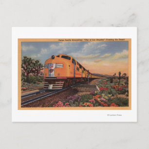 Union Pacific Railroad ’City of Los Angeles’ Vykort