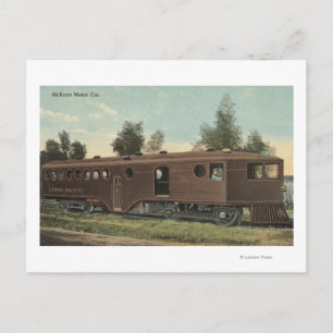 Union Pacific RailroadMcKeen Motor Car View Vykort