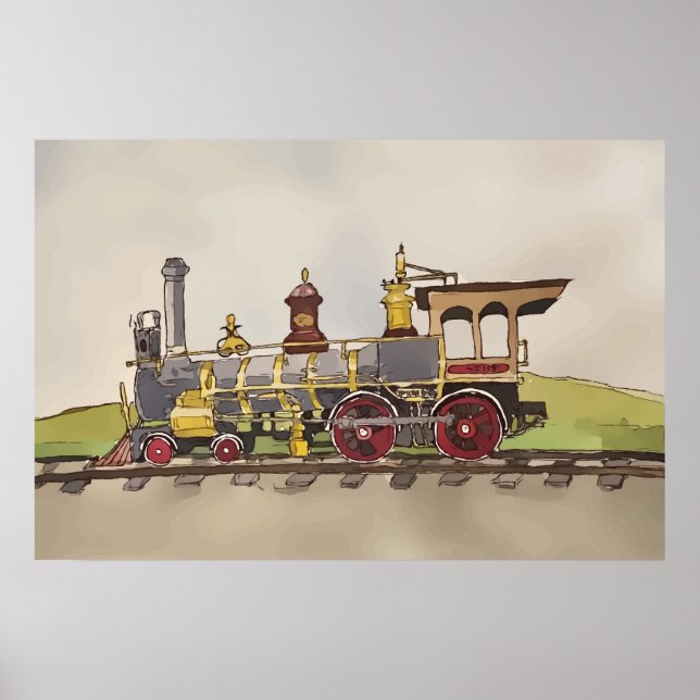 Union Pacifics No. 119 vid Promontory Summit Poster (Framsidan)