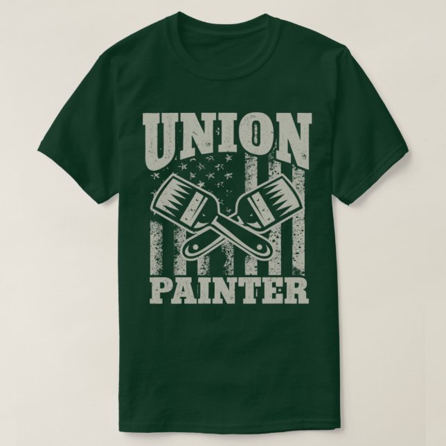 Union Painter House Painter10 T Shirt (Design framsida)