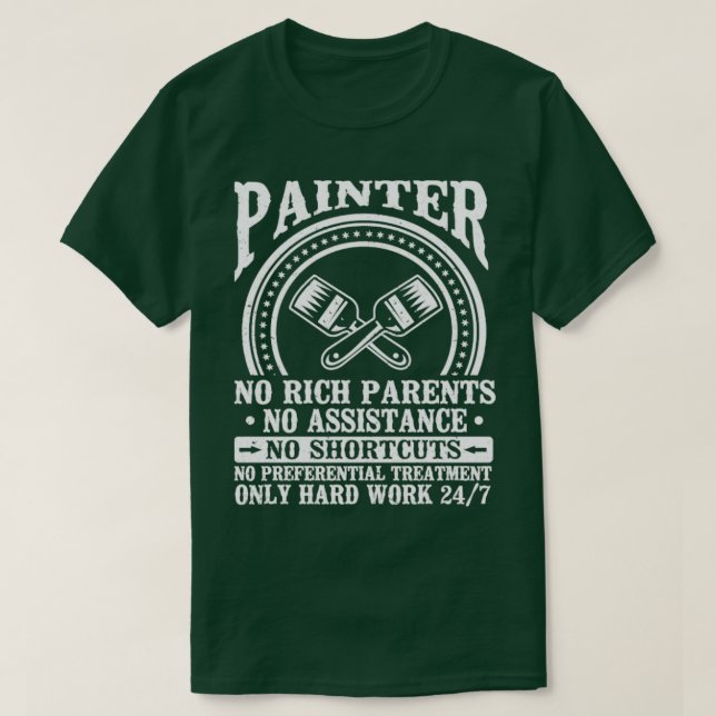 Union Painter House Painter5 T Shirt (Design framsida)
