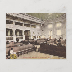 Union Passenger Station, Seattle, Circa 1912 Vykort