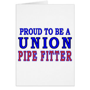 UNION PIPE FITTER HÄLSNINGSKORT