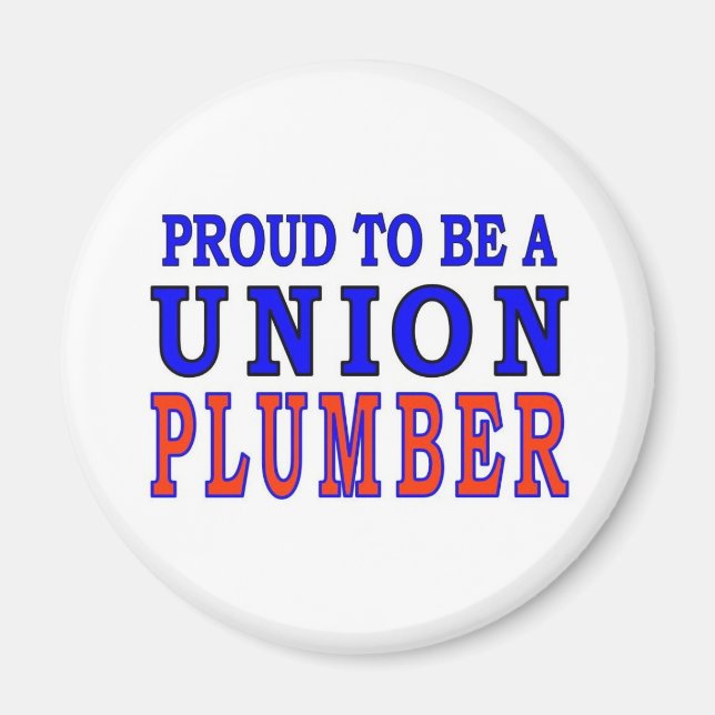 UNION PLUMBER MAGNET (Framsidan)
