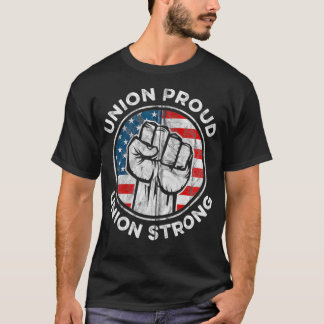 Union Proud Union Strong American Flagga Union Wor T Shirt