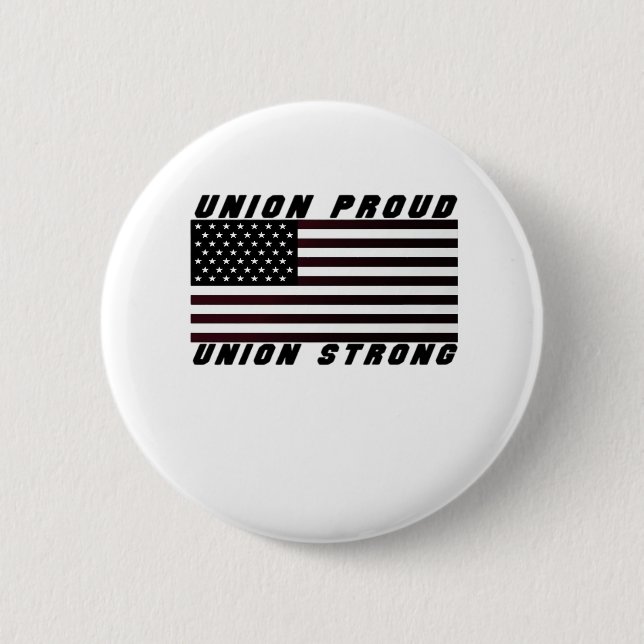 Union Proud - Union Strong Classic Knapp (Framsida)