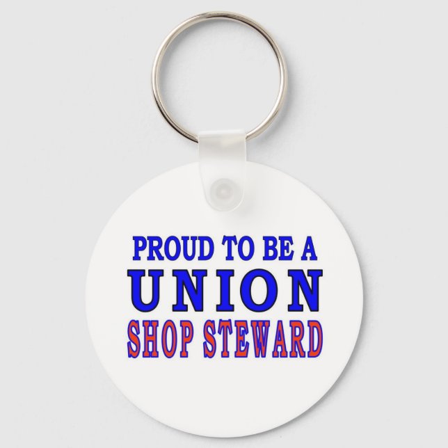 UNION SHOP STEWARD NYCKELRING (Framsida)