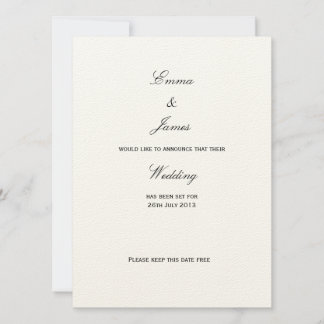 Union - Spara datumet