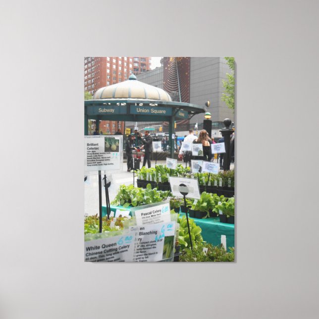 Union Square, New York City, USA Canvastryck (Framsida)