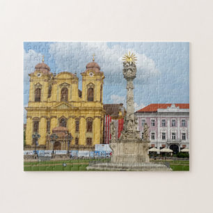 Union Square (Unirii Square),Timisoara, Rumänien Pussel