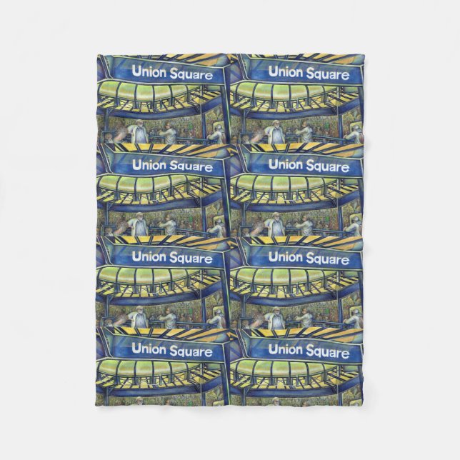 Union Square's Parlor Fleecefilt (Framsidan)