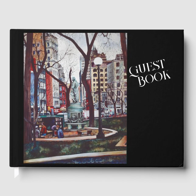 Union Square's Smell of Färg Gästböcker (Framsida)