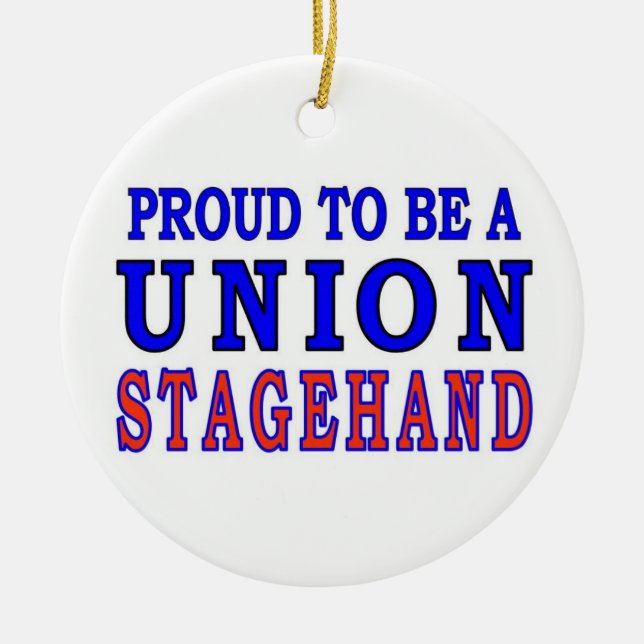 UNION STAGEHAND JULGRANSPRYDNAD KERAMIK (Framsidan)