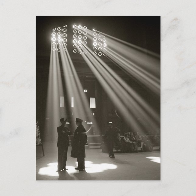 Union Station Chicago, 1943 Vykort (Framsida)