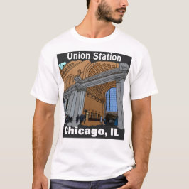 Union station Chicago, IL shirt T