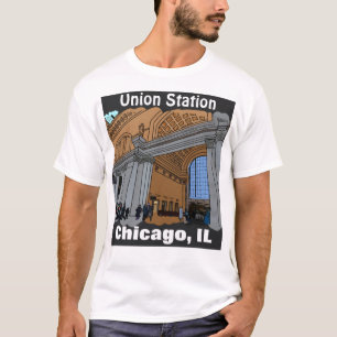 Union station Chicago, IL shirt T