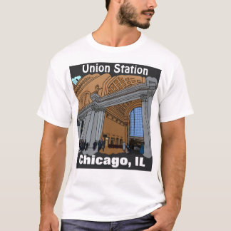 Union station Chicago, IL shirt T