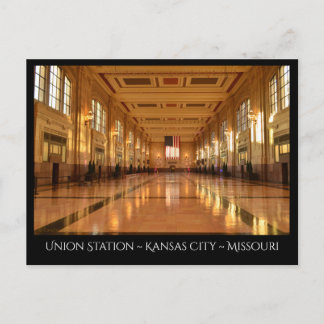 Union Station i Kansas City Vykort
