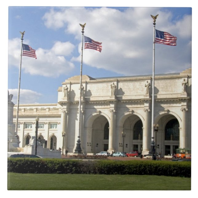 Union Station i Washington, D.C. Kakelplatta (Framsidan)
