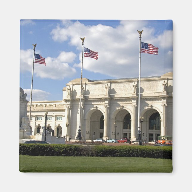 Union Station i Washington, D.C. Magnet (Framsidan)