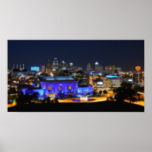 Union Station in Blue, Kansas City (19x10)