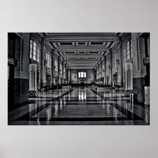 Union Station Kansas City Missouri MO Kanvastryck Poster
