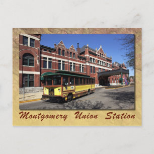 Union Station, Montgomery, Alabama Vykort