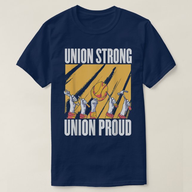 Union Strong Union Proud Labourday tee for women e (Design framsida)