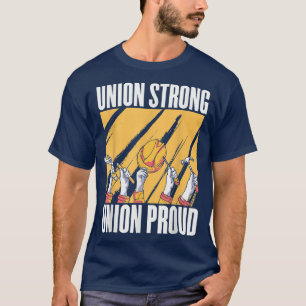 Union Strong Union Proud Labourday tee for women e