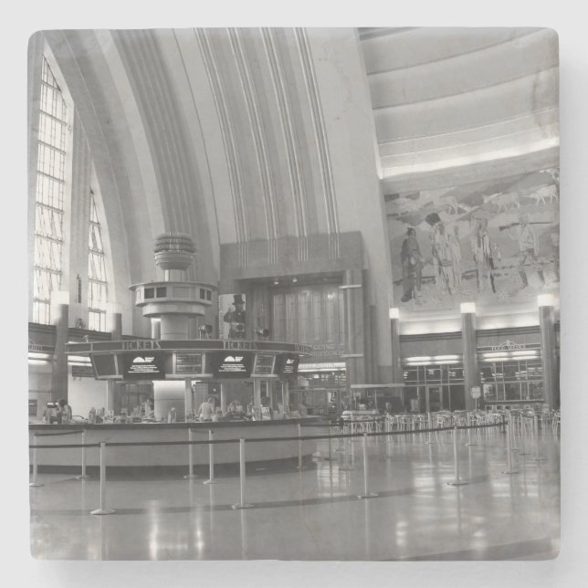 Union Terminal Rotunda - Cincinnati Stenunderlägg (Framsidan)