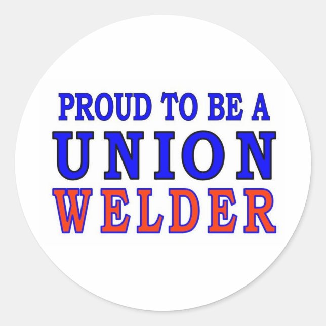 UNION WELDER RUNT KLISTERMÄRKE (Framsida)