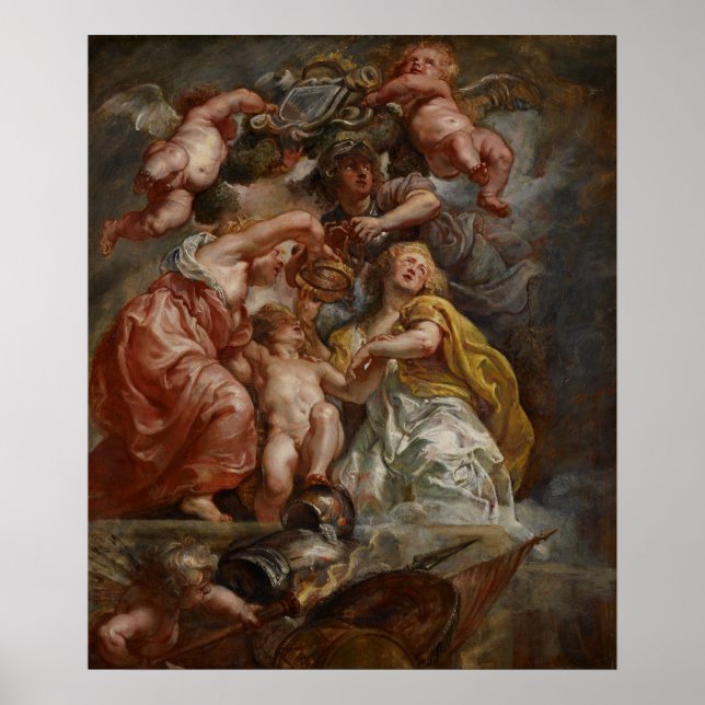 Unionen England och Skottland Poster (Framsidan)