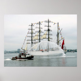 Unionen och brandbåt poster