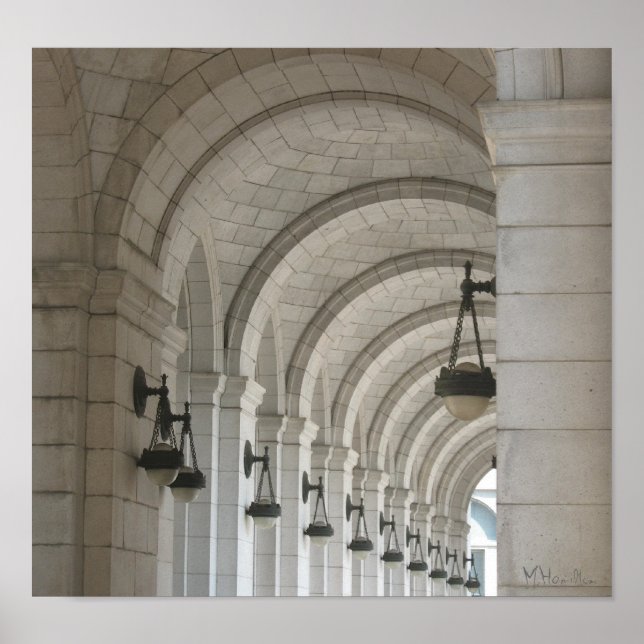 Unionen Station Arches Poster (Framsidan)