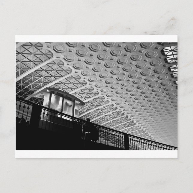 Unionen Station i Washington DC Vykort (Framsida)