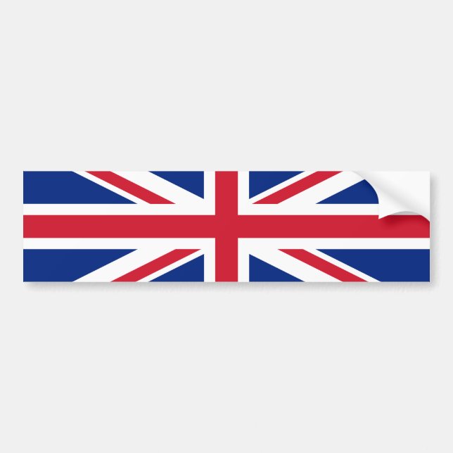 Unionens Flagga Bildekal (Framsidan)