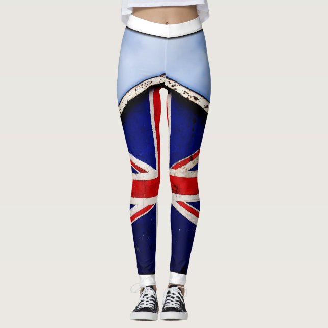 Unionens Flagga Leggings (Framsida)