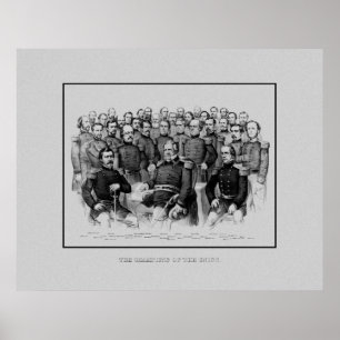 Unionens generaler för civil Krig Poster