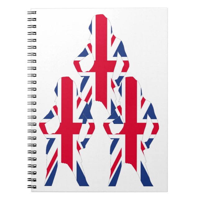 Unionens jack anteckningsbok med spiral (Framsidan)