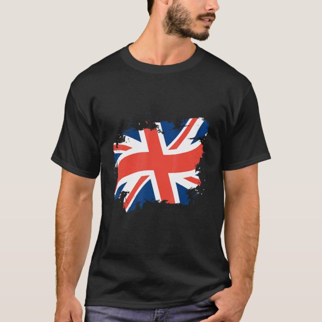 unionens jack flagga t shirt (Framsida)