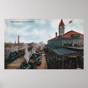 Unionens järnvägs syn på Station Poster