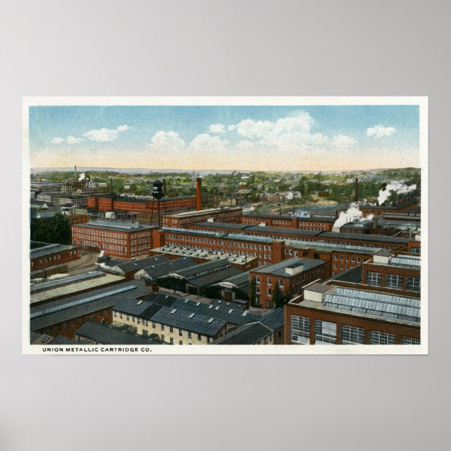 Unionens metallpatroner Co Bldgs Poster (Framsidan)