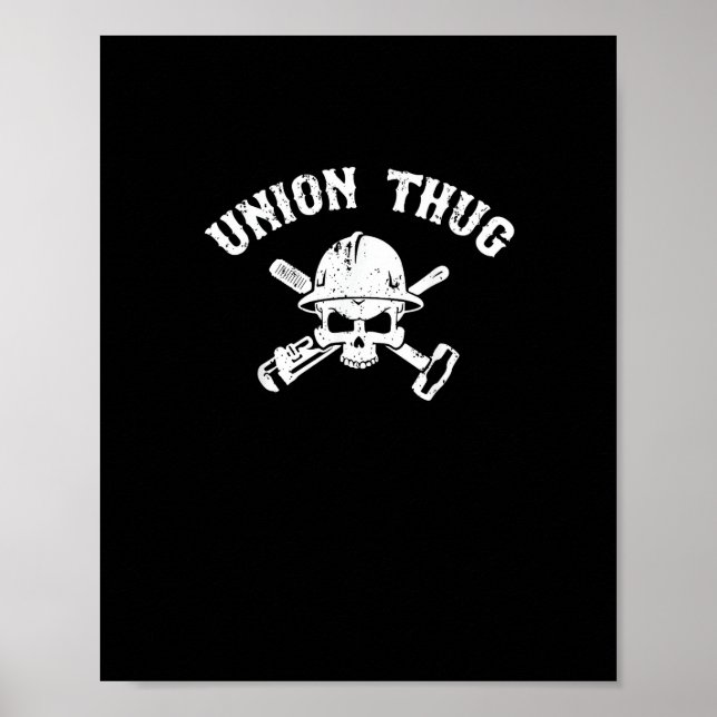 Unionens starka och solidariska sinne - EU Thug Poster (Framsidan)