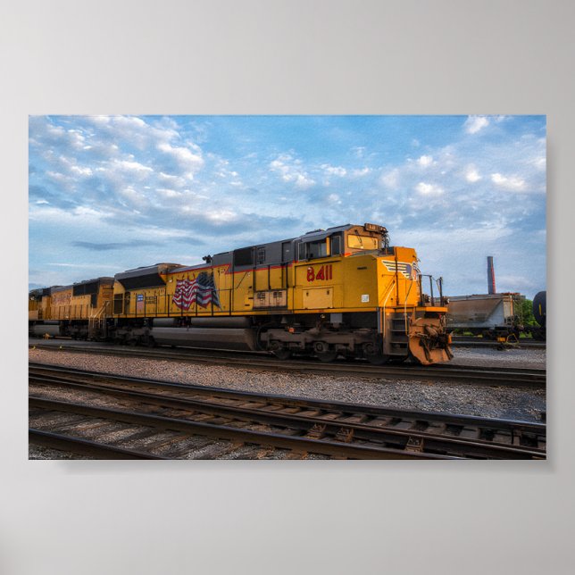 Unionens Stillahavsjärnvägar Poster (Framsidan)