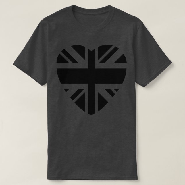 Unionens tredje hjärta t shirt (Design framsida)